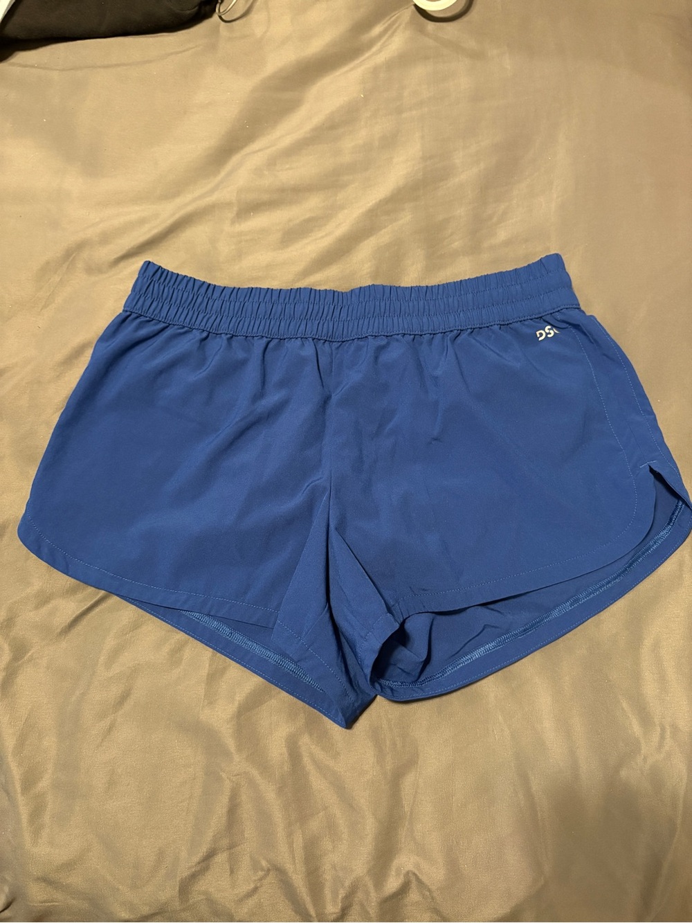 DSG Women's Royal Blue Athletic Shorts with Elastic Waistband